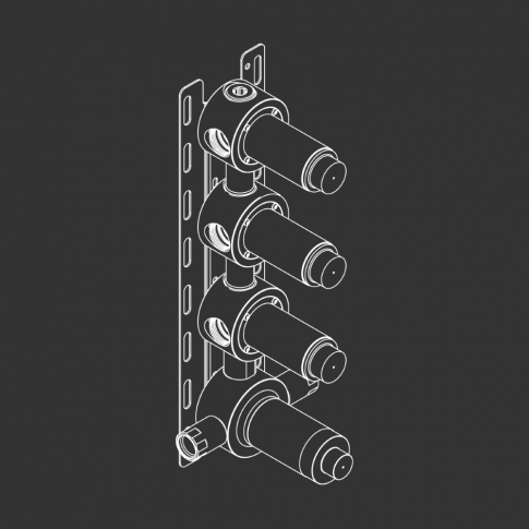 Parte ad incasso Cea UCS30 | Edilceram Design