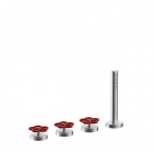 Set bordo vasca Fantini AW/PIPE T467 | Edilceram Design
