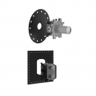 Parte incasso rubinetto elettronico a parete Gessi 44665 | Edilceram Design