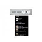 Gessi Hi-Fi Linear 63012 miscelatore termostatico per doccia a muro | Edilceram Design