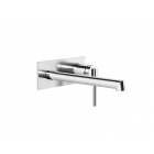 Gessi Ingranaggio 63589 miscelatore a muro per lavabo con bocca lunga | Edilceram Design