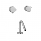 Miscelatore Bidet a Parete Stella Aster 3608 | Edilceram Design