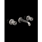 Miscelatore 3 Fori Parete Devon&Devon Excelsior King EXC-KN133MCR | Edilceram Design