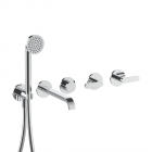 Set Bordo Vasca + Parte ad Incasso Fantini Icona Deco R119B+R119A | Edilceram Design