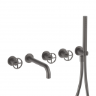 Set Bordo Vasca + Parte ad Incasso Fantini Fontane Bianche P019B+P019A | Edilceram Design