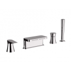 Daniel Diva DV699 miscelatore esterno monocomando con bocca multigetto per vasca | Edilceram Design