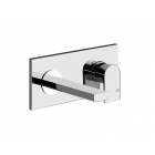 Gessi Via Manzoni 44893 miscelatore a muro per lavabo | Edilceram Design