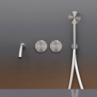 Cea Design Giotto GIO 26Y miscelatori progressivi a muro per vasca | Edilceram Design