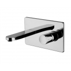 Miscelatore lavabo a parete Fima Nomos Go F4201WX5 | Edilceram Design