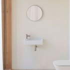 Lavabo da Appoggio / a Parete in Ceramica GSI Kube 9486011 | Edilceram Design