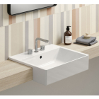 Lavabo a Semincasso in Ceramica GSI Kube 9434111 | Edilceram Design