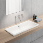 Lavabo ad Incasso in Ceramica GSI Kube 895411 | Edilceram Design