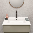 Lavabo da Appoggio / a Parete in Ceramica GSI Pura 8838111 | Edilceram Design