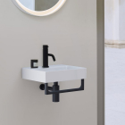 Lavabo a Parete / ad Incasso in Ceramica GSI Nubes 9684111 | Edilceram Design