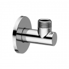 Presa Acqua 1/2" con rosone stick cromo Paffoni ZACC205CR | Edilceram Design