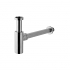 Sifone a bottiglia 1"1/4 Paffoni Minimal Steel Looking ZACC240ST | Edilceram Design