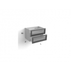 Antonio Lupi BEMADE mobile porta lavabo con 2 cassetti | Edilceram Design