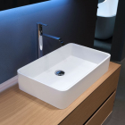 Lavabo da Appoggio Antonio Lupi Servo RETTOMOOD50 | Edilceram Design
