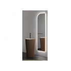 Antonio Lupi USB30108W specchio a muro con illuminazione led | Edilceram Design