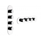 Gessi Tondo Wellness 43066 miscelatore termostatico a muro per doccia | Edilceram Design