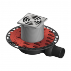 Set pozzetto di scarico Tecedrainpoint S 110 3601100 | Edilceram Design