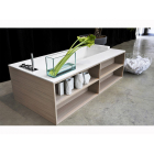 Antonio Lupi Biblio BIBLIO64 vasca da bagno rettangolare in Corian | Edilceram Design
