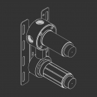 Parte ad incasso Cea UCS22 | Edilceram Design