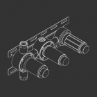 Parte ad incasso Cea UCS25 | Edilceram Design