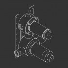 Parte ad incasso Cea UCS27 | Edilceram Design