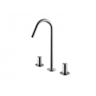 Fima Carlo Frattini So F3191C Miscelatore con tre fori soprapiano per lavabo | Edilceram Design