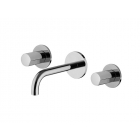 Fima Carlo Frattini So F3191L/5 miscelatore tre fori a muro per lavabo | Edilceram Design