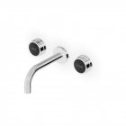 Zucchetti Savoir ZSV671 miscelatore 3 fori a muro per lavabo con aeratore | Edilceram Design