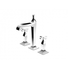 Zucchetti Bellagio ZB1426 miscelatore 3 fori soprapiano per lavabo con aeratore | Edilceram Design
