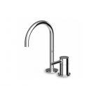 Zucchetti Pan ZP6223 miscelatore 2 fori monocomando soprapiano per lavabo | Edilceram Design