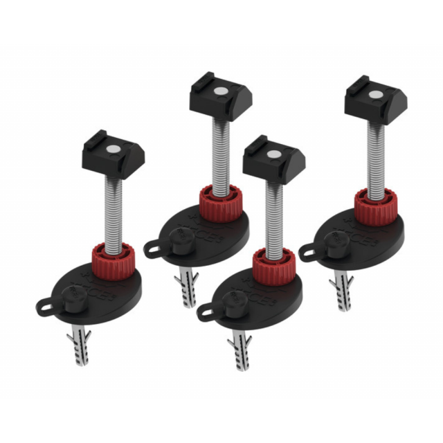 Piedini Regolabili Insonorizzati 92-139mm Tecedrainline 660003 | Edilceram Design