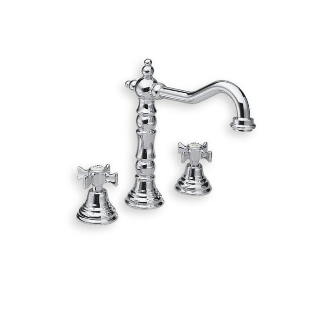 Rubinetto lavabo Cristina Canova miscelatore lavabo 3 fori CN207 | Edilceram Design