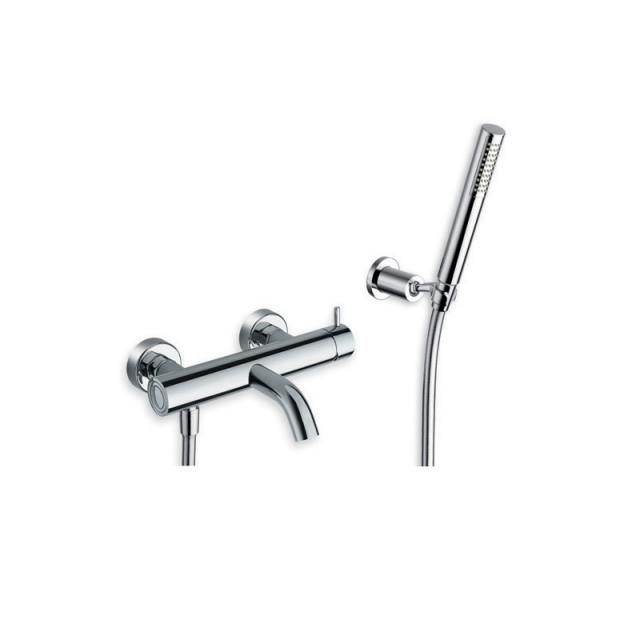 Miscelatore vasca da bagno Cristina Tricolore Verde miscelatore vasca monocomando TV181 | Edilceram Design