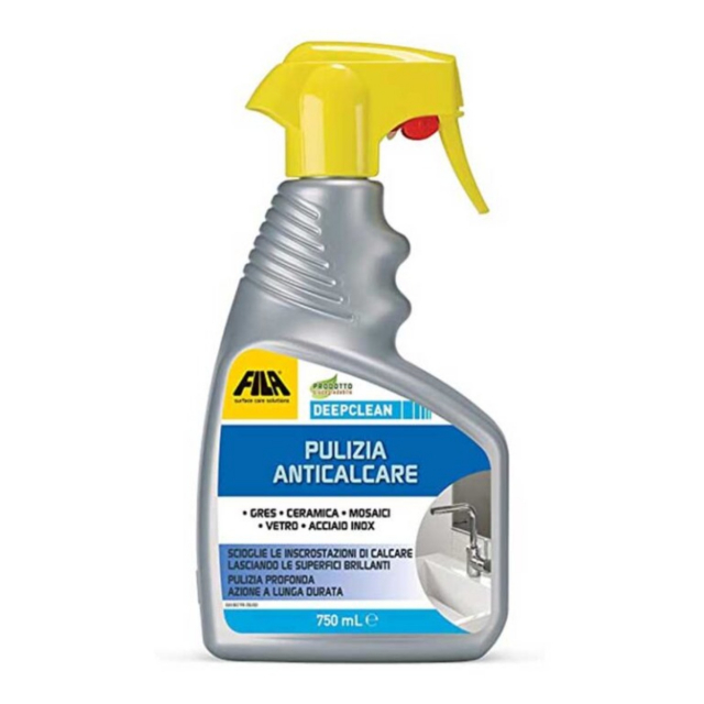 Detergente Spray Anticalcare Fila Deepclean 750ml 47127506ITA | Edilceram Design