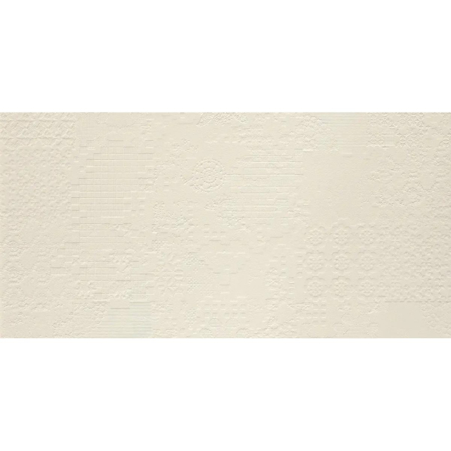 Piastrelle 60x120 Mutina Decor Rett Bianco PUDD11 | Edilceram Design