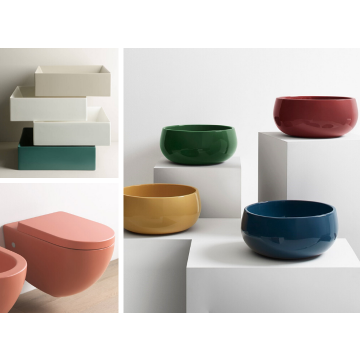 Come valorizzare il bagno con il colore.