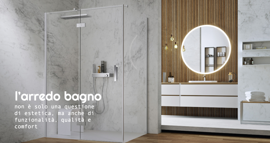 Guida all'arredo bagno: Come scegliere la miglior doccia o box doccia per i vostri spazi